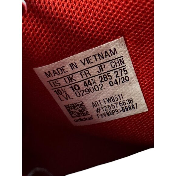 Adidas D.O.N. Issue 2 Red/White Men's Basketball Sneaker Size 10.5 - Picture 9 of 13